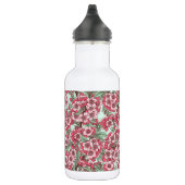 Kersensbloesem in roze en munt waterfles  (Rechts)