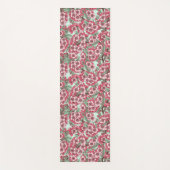 Kersensbloesem in roze en munt yogamat (Voorkant)