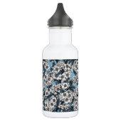 Kersensbloesem in wit en blauw waterfles (Links)