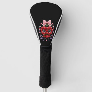 Kersenskelet Boog Golf Hoofddeksel Kawaii Hallowee Golfheadcover