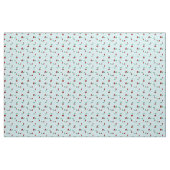 kersenslagen op gingham stof (Yard (91,4 cm))