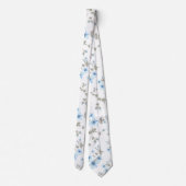 Kersenslijpvrij naadloos patroon stropdas (Achterkant)