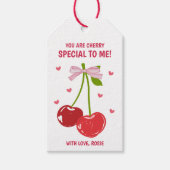 Kersenspeciaal valentijns cadeautag met harten cadeaulabel (Voorkant)