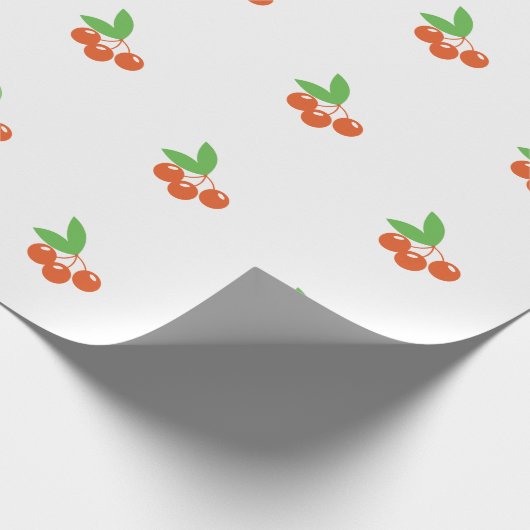 Kersensprintpapier Cadeaupapier (Hoek)