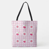 Kersentas voor picknick tote bag (Voorkant)