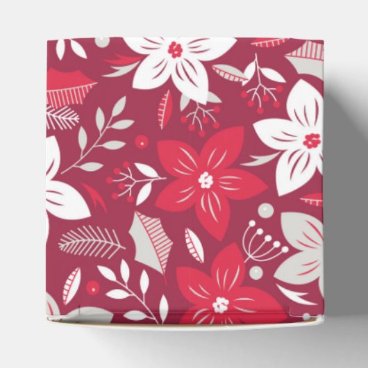 Kersenwijn Kerstmis | Aangepast Bedankdoosjes (Bovenkant)