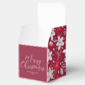 Kersenwijn Kerstmis | Aangepast Bedankdoosjes (Geopend)