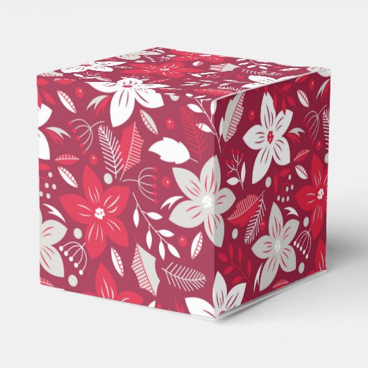 Kersenwijn Kerstmis | Aangepast Bedankdoosjes (Achterkant)