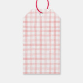 Kersje Baby Shower Cadeaulabel (Achterkant)