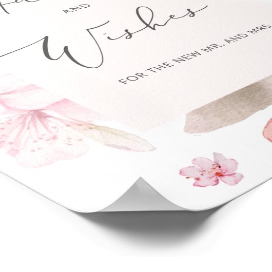 Kerskeletadvies en wensen voor Passen getrouwd Poster (Hoek)