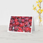 Kerspruimen Kaart (Gele Bloem)