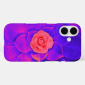 Kersroze Roos iPhone Hoesje (Achterkant (horizontaal))