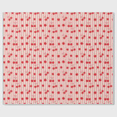 Kerssenlint Streep Cadeaupapier (Vlak)