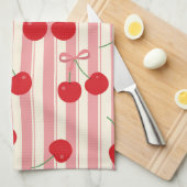 Kerssenlint Streep Theedoek (Quarter Fold)