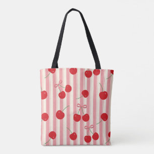 Kerssenlint Streep Tote Bag