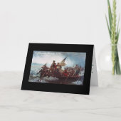 Kerst 1776 feestdagen kaart (Voorkant)