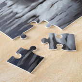 Kerst 1940 Town Classic Retro  Vakantie Legpuzzel (Zijkant)