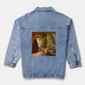 Kerst 1. denim jacket (Achterkant)