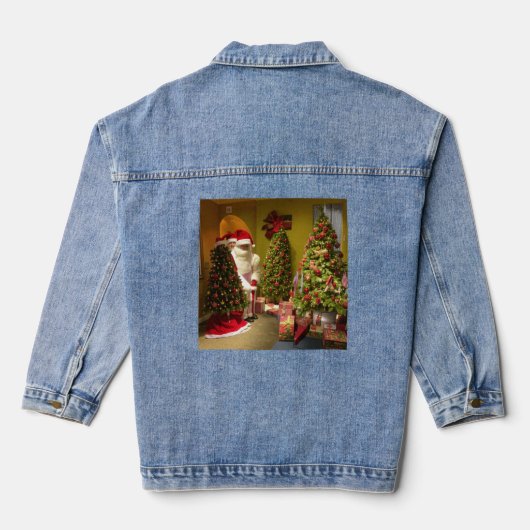 Kerst 1. denim jacket (Achterkant)