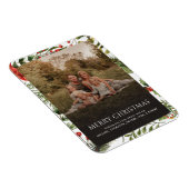 Kerst 1 Foto Waterverf Botanische bessen Magneet (Rechterzijde)