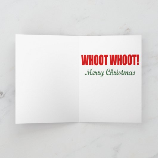 Kerst 2013 Hump Day Camel en Santa Kaart (Binnen)