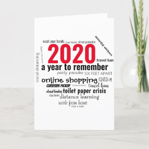 Kerst 2020   Quarantine Hanukkah   pandemie Feestdagen Kaart