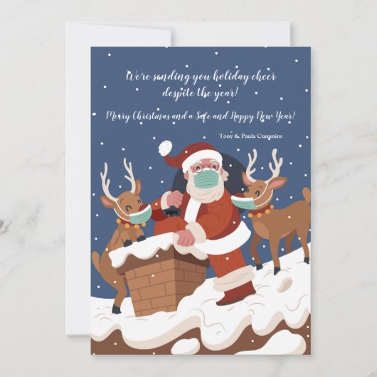 Kerst 2020 Vakantie Kaart (Voorkant)