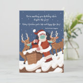 Kerst 2020 Vakantie Kaart (Staand voorkant)