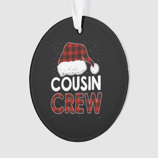 Kerst 2021 neef Crew Ornament (voorkant)