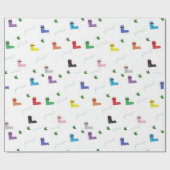 Kerst 2022 Design Cadeaupapier (Vlak)