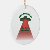 Kerst 2023 was uit dit wereld Ornament (Rechts)
