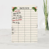 Kerst 2025 Bibliotheek Kaart (Voorkant)