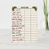 Kerst 2025 Oude Kaart (Voorkant)