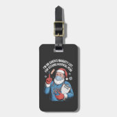 kerst 2026, bagagelabel (Voorkant verticaal)