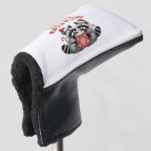 kerst 2026, golfheadcover (3/4 voorkant)