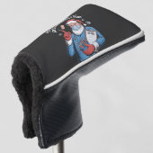 kerst 2026, golfheadcover (3/4 voorkant)