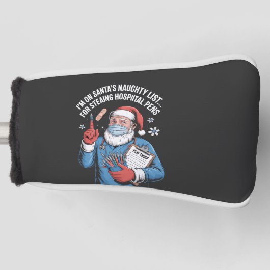 kerst 2026, golfheadcover (Voorkant)