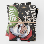 kerst 2026,  inpakpapier vel (In situ)