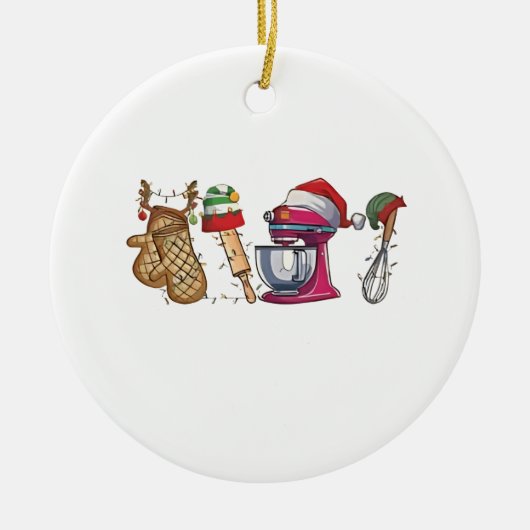 kerst 2026,  keramisch ornament (Voorkant)