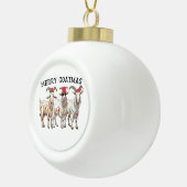 kerst 2026, keramische bal ornament (Rechts)