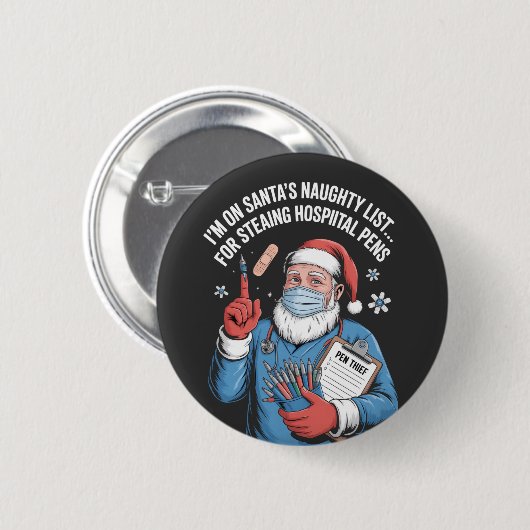 kerst 2026, ronde button 5,7 cm (Voorkant /achterkant)