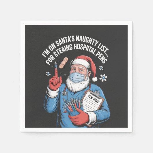 kerst 2026, servet (Voorkant)