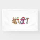 kerst 2026, spandoek (Horizontaal)