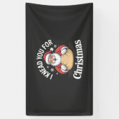 kerst 2026, spandoek (Verticaal)