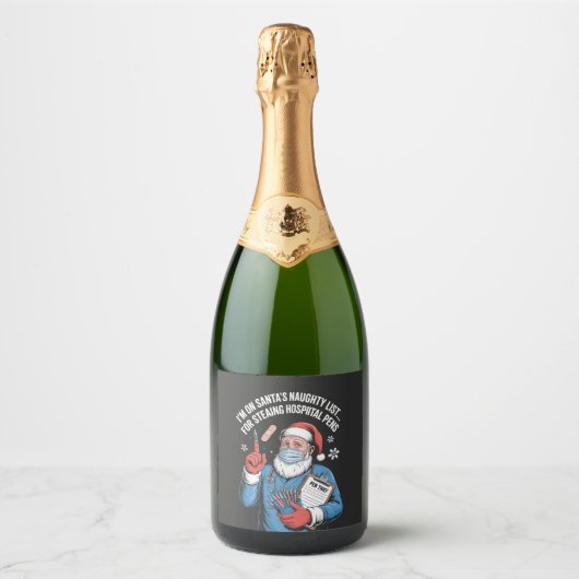 kerst 2026, sparkling wijnetiket (Voorkant)