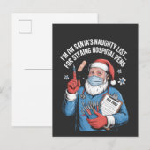 kerst 2026, uitnodiging briefkaart (Voorkant / Achterkant)