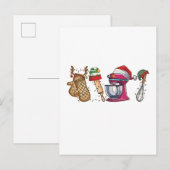 kerst 2026,  uitnodiging briefkaart (Voorkant / Achterkant)