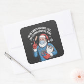 kerst 2026, vierkante sticker (Envelop)
