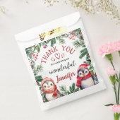 Kerst 2e verjaardag Schattige Bedankzakje (Gezegeld)