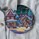 Kerst 4. ronde button 6,0 cm (In situ)